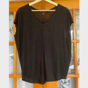 White House Black Market Black Jetsetter Tee